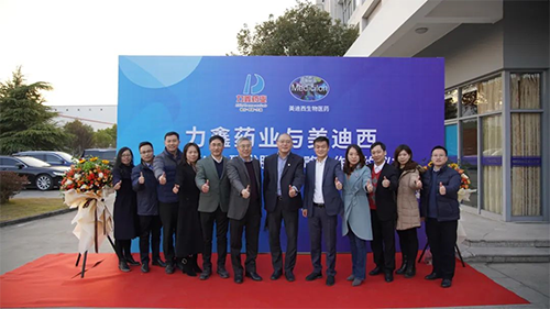 力鑫药业与JDB电子创新药IND研发服务战术合作签约典礼